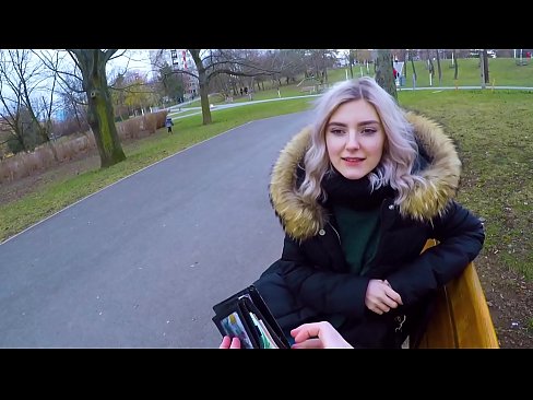 ❤️ Глотает горячую сперму незнакомца за деньги - минет в парке от Eva Elfie ❤❌ Секс у нас ❌